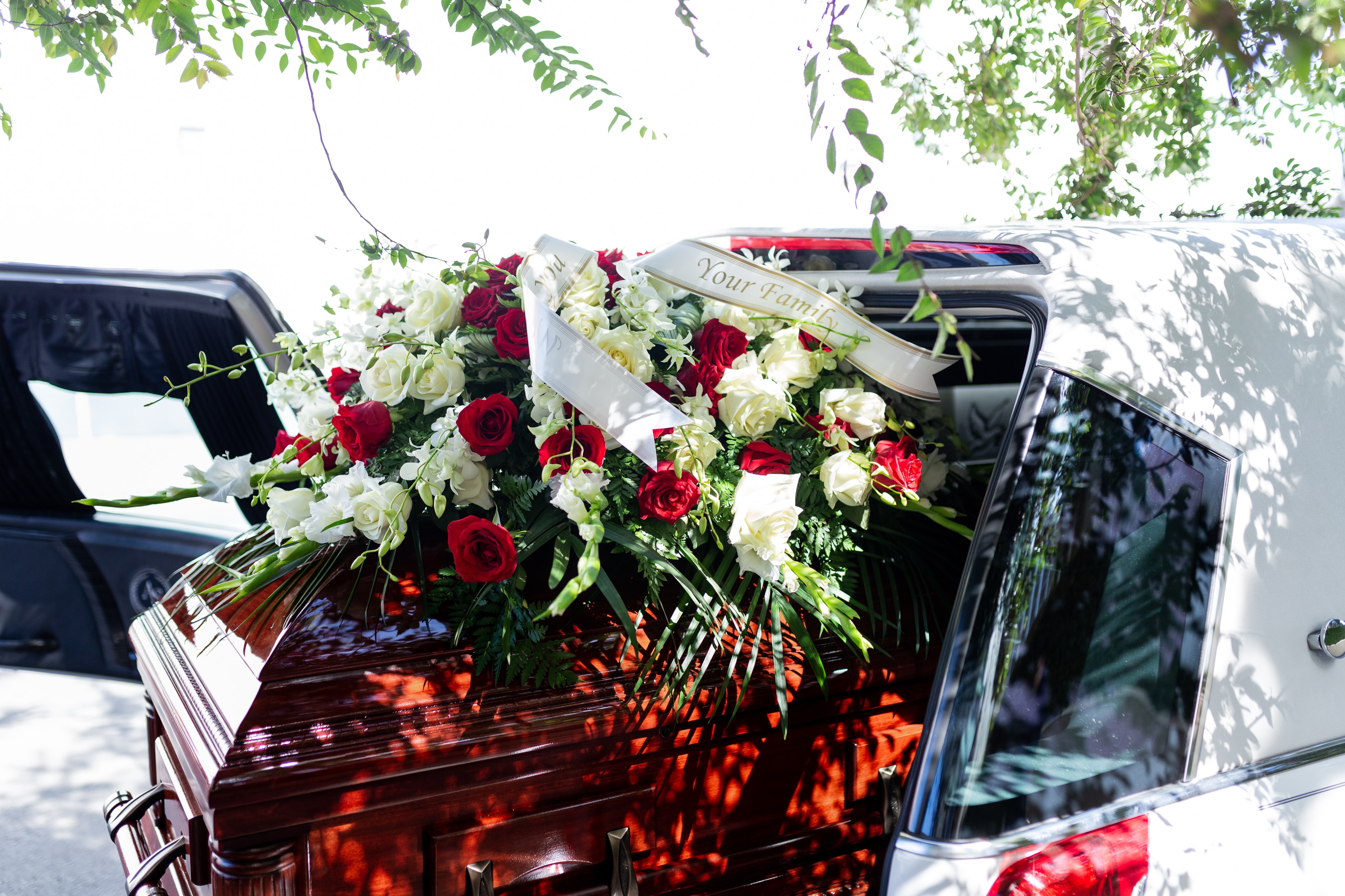 Blumen für Beerdigungen