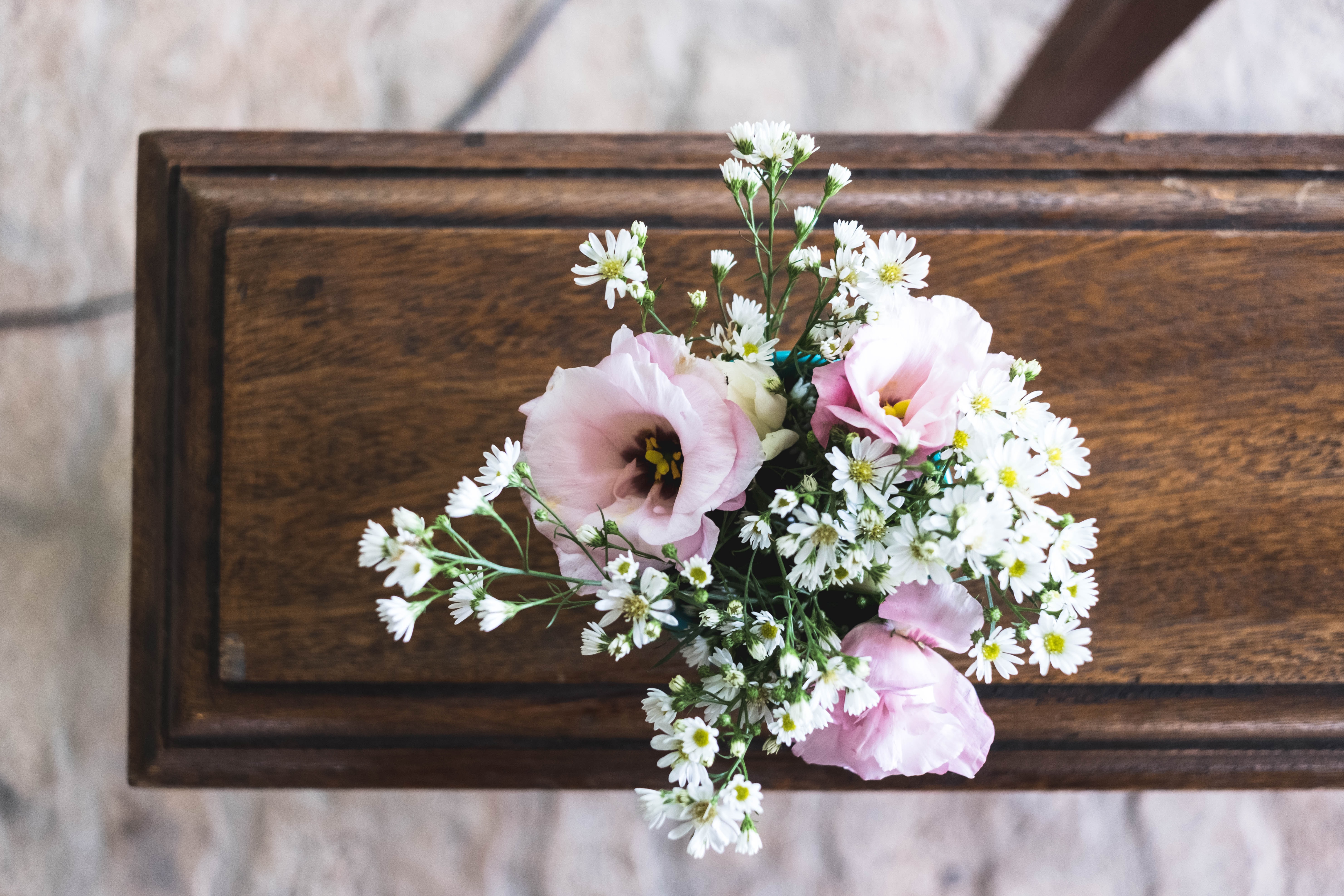 Beerdigungsblumen