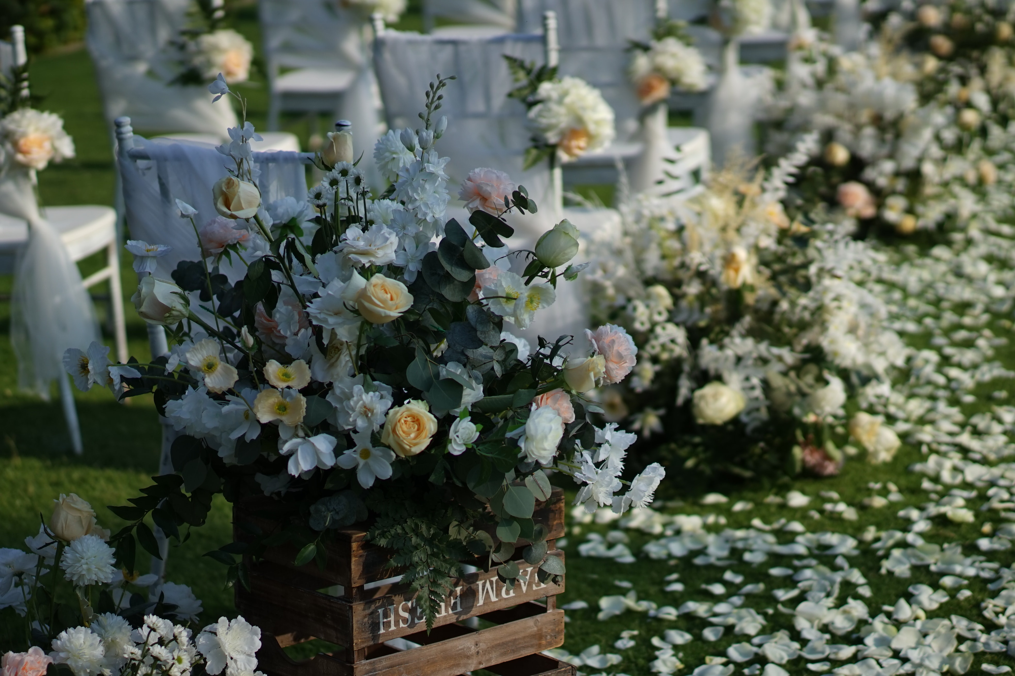 Beerdigungsblumen
